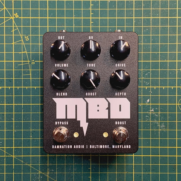 Damnation Audio MBD Bass Overdrive & Distortion Pedal