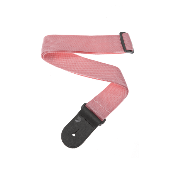 D'Addario Polypropylene Guitar Strap, Pink