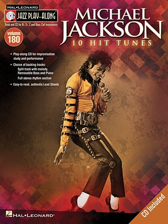 Michael Jackson  Jazz Play-Along Volume 180