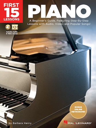 First 15 Lessons – Piano A Beginner's Guide