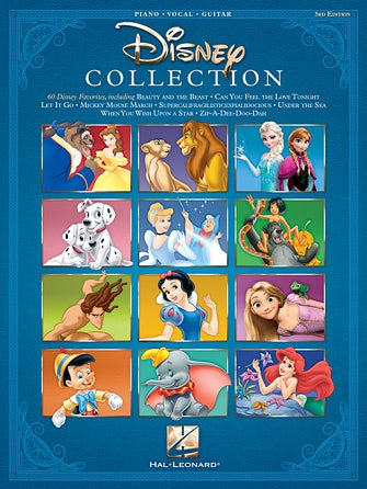 The Disney Collection - 3rd Edition - Piano/Vocal/Guitar Songbook