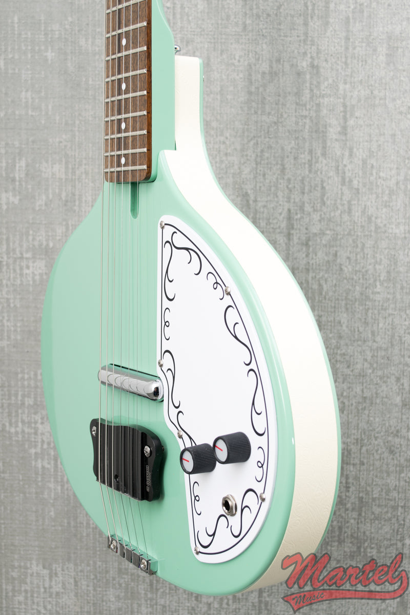 Danelectro Baby Sitar - Aqua - New Color!