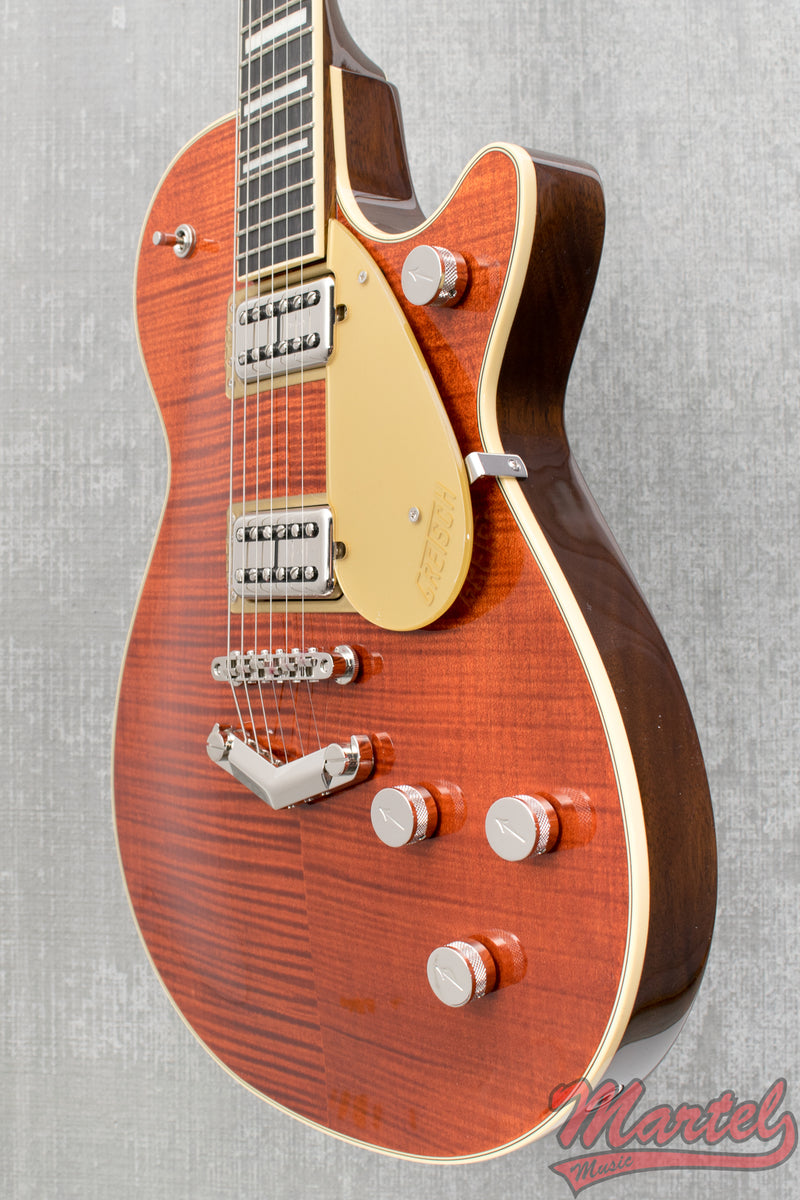 Gretsch G6228FM Players Edition Jet, Flame Maple - Bourbon Stain B-Stock