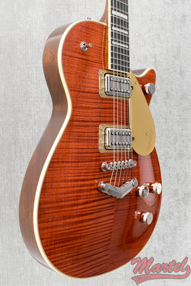 Gretsch G6228FM Players Edition Jet, Flame Maple - Bourbon Stain B-Stock