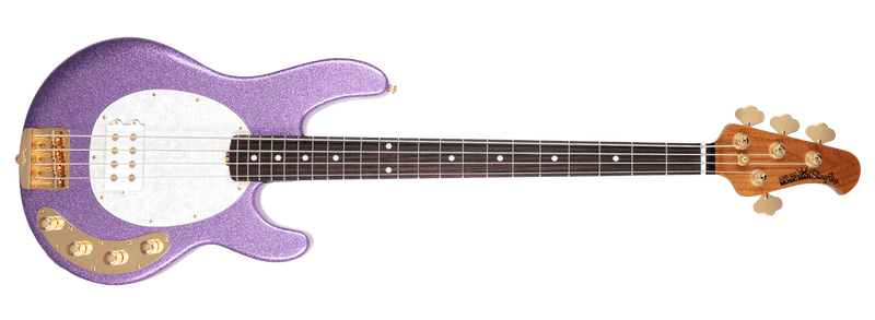 Ernie Ball Music Man StingRay H Special Amethyst Sparkle Mint