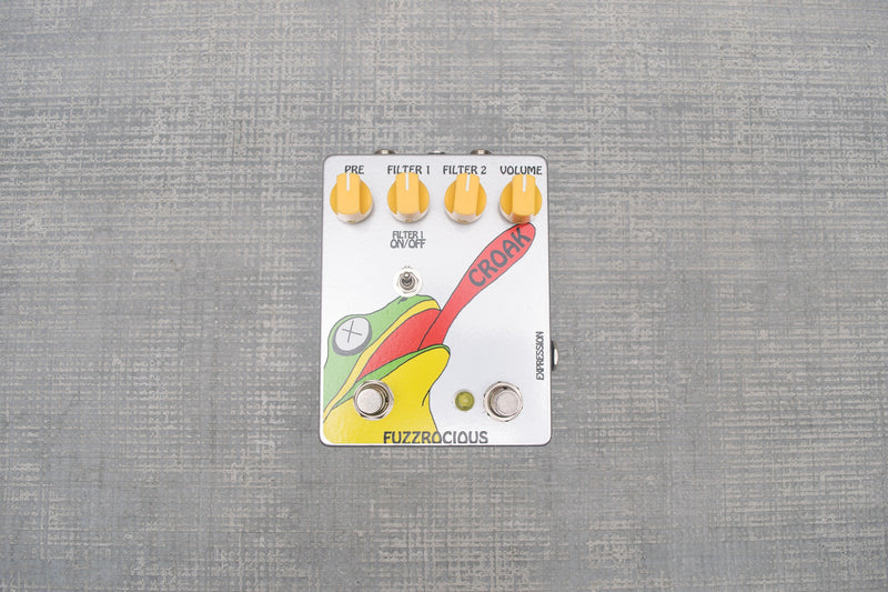 Fuzzrocious Croak Expressive Double Filter Fuzz Silver