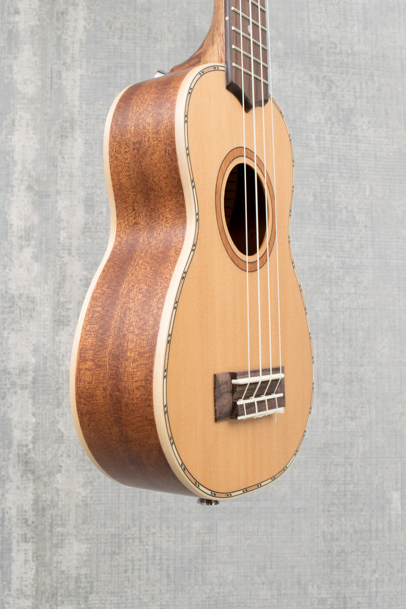 Lanikai Cedar Solid Top Soprano Ukulele