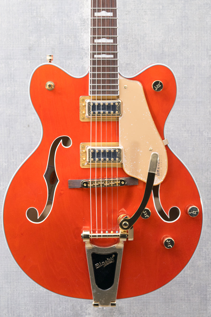 Gretsch G5422TG Electromatic Classic Hollow Body Double-Cut with Bigsby Orange Stain