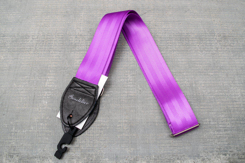 Souldier GS0000-LL04BK Plain Seat Belt Strap, Lilac