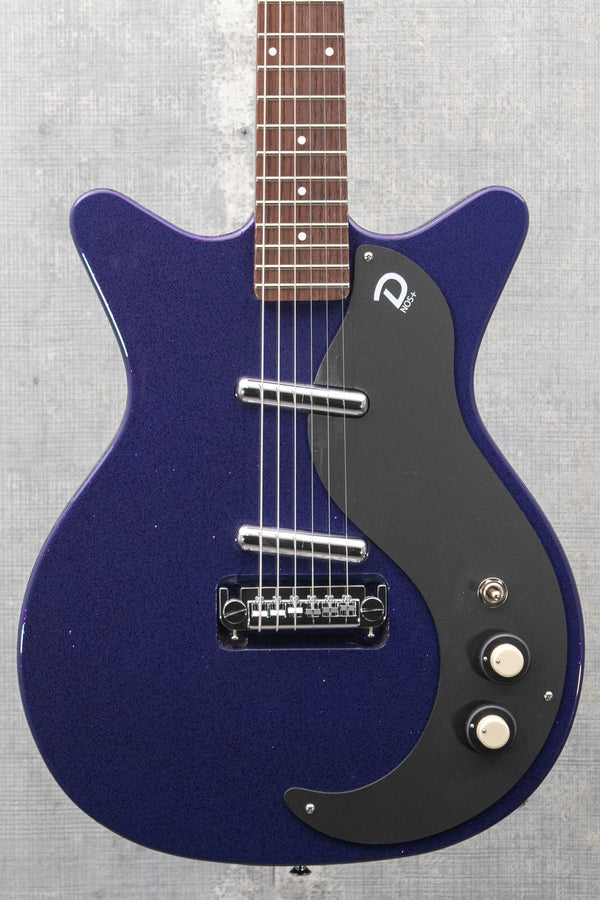 Danelectro Blackout 59 Purple Metalflake