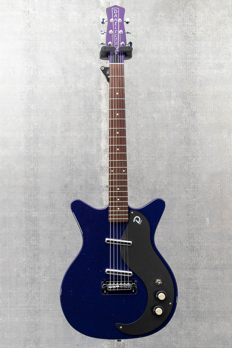 Danelectro Blackout 59 Purple Metalflake