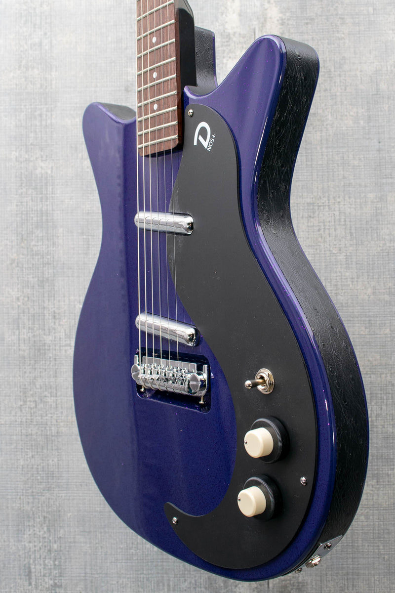 Danelectro Blackout 59 Purple Metalflake