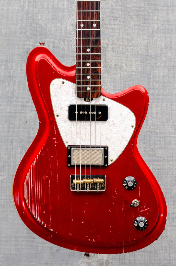 Maghini Guitars Satellite Candy Apple Red