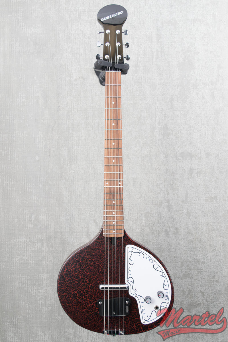 Danelectro Baby Sitar - Red Crackle