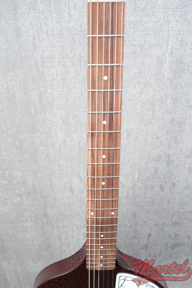 Danelectro Baby Sitar - Red Crackle