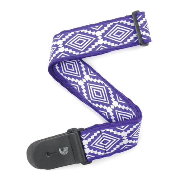 Guatemalan - Blue Woven Guitar Strap