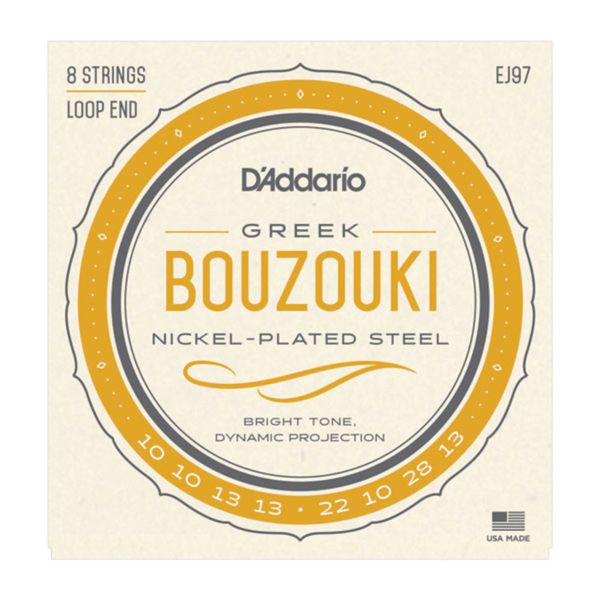 D'Addario EJ97 Greek Bouzouki Nickel Strings