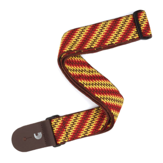 D'Addario Woven Guitar Strap, Diagonal Monterey