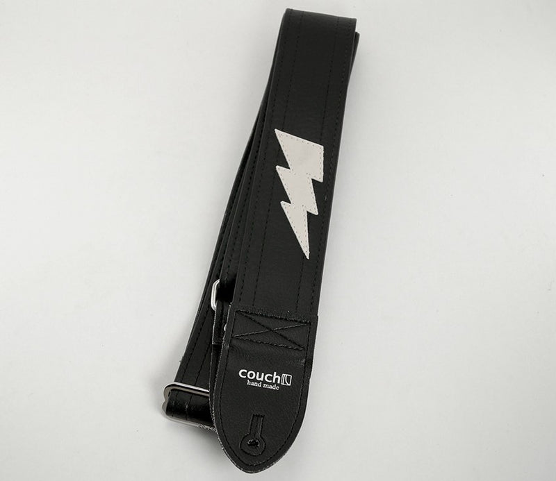 Couch Lightning Bolt Custom Guitar Strap