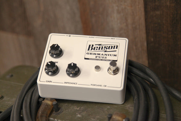 Benson Amps Germanium Fuzz White