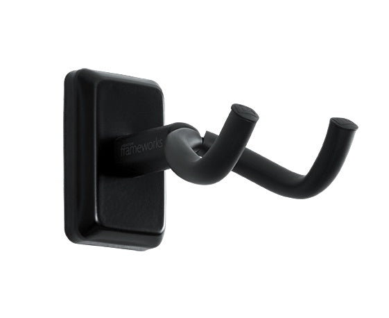 Gator Frameworks Black Wall Mount Guitar Hanger