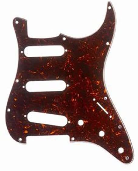 11-hole Pickguard for Stratocaster - Tortoise - PG-0552-043