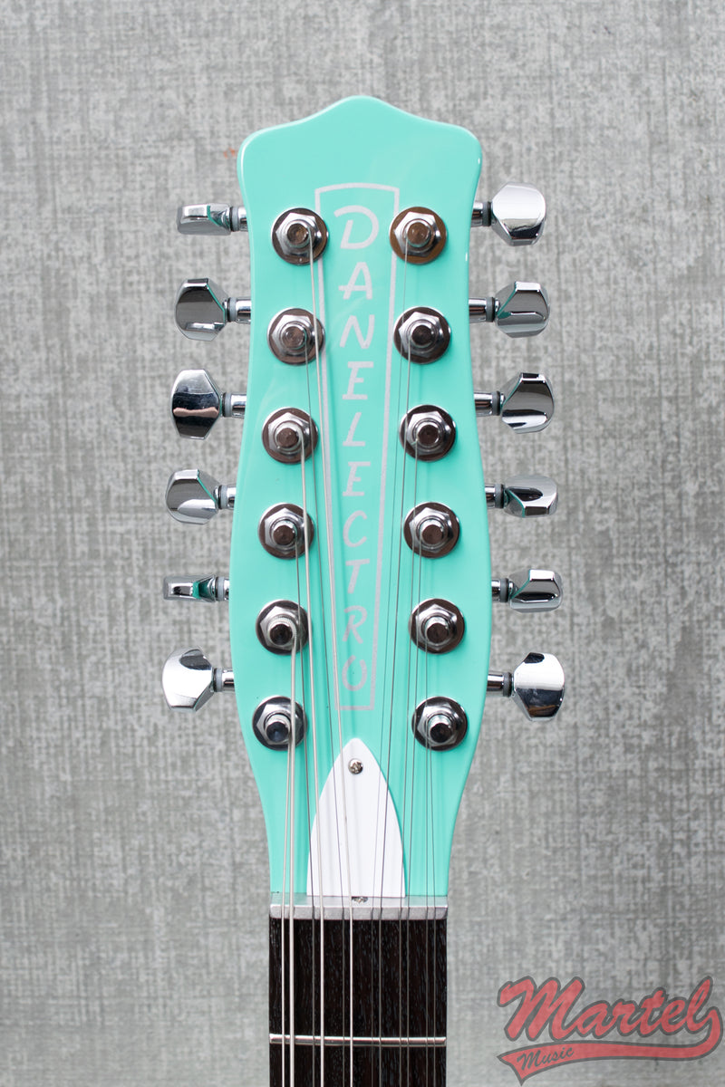 Danelectro 59 12 String Guitar Aqua