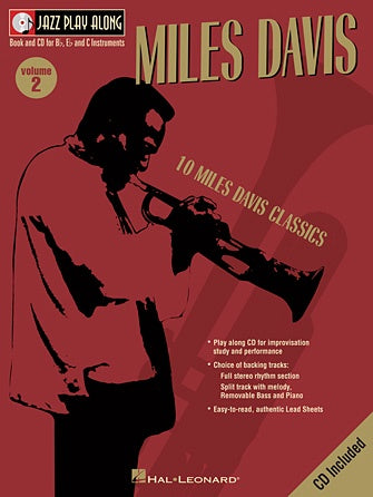 Miles Davis Jazz Play-Along Volume 2