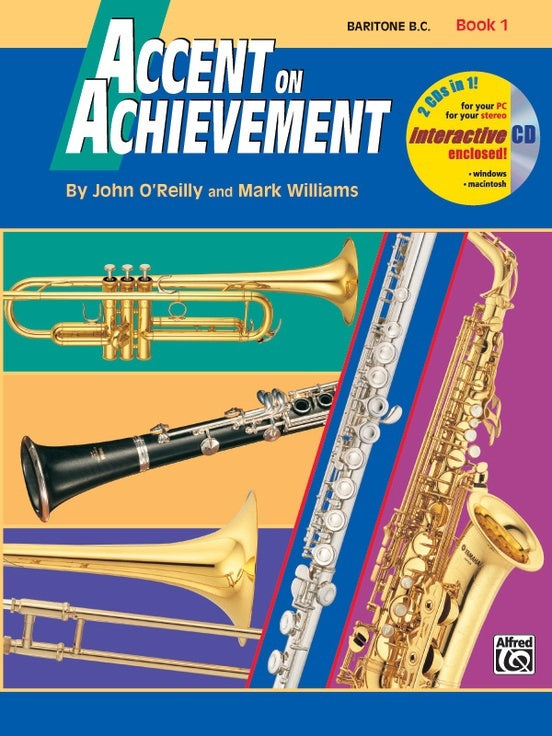 Alfred Accent On Achievement Baritone B.C. Book 1