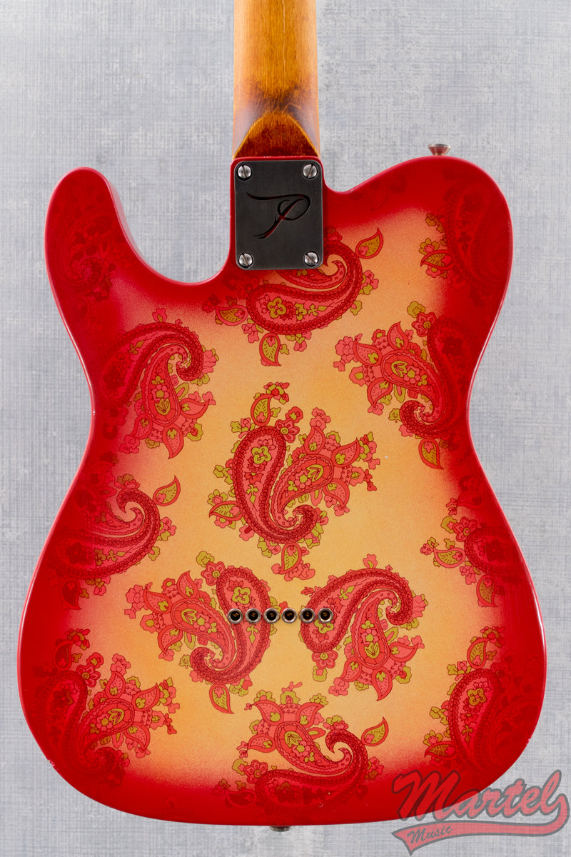 Palir Titan Aged Red Paisley Burst