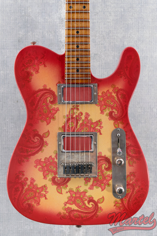 Palir Titan Aged Red Paisley Burst