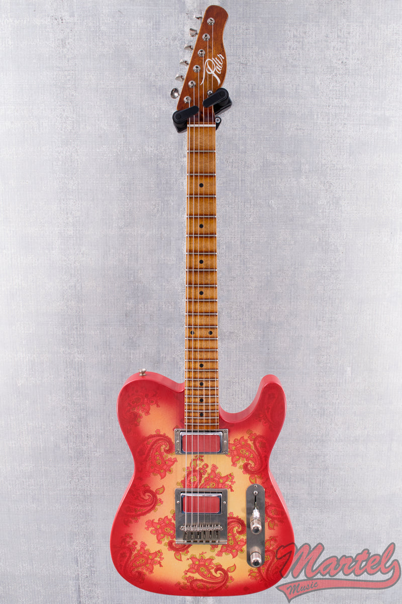 Palir Titan Aged Red Paisley Burst