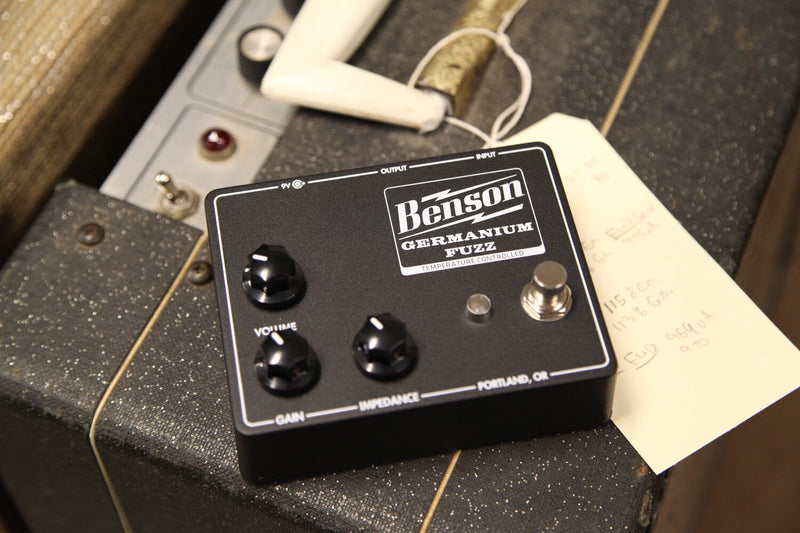 Benson Amps Germanium Fuzz Black