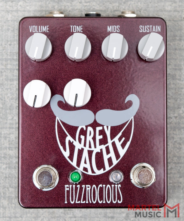 Fuzzrocious Grey Stache w/ Octave Jawn Mod