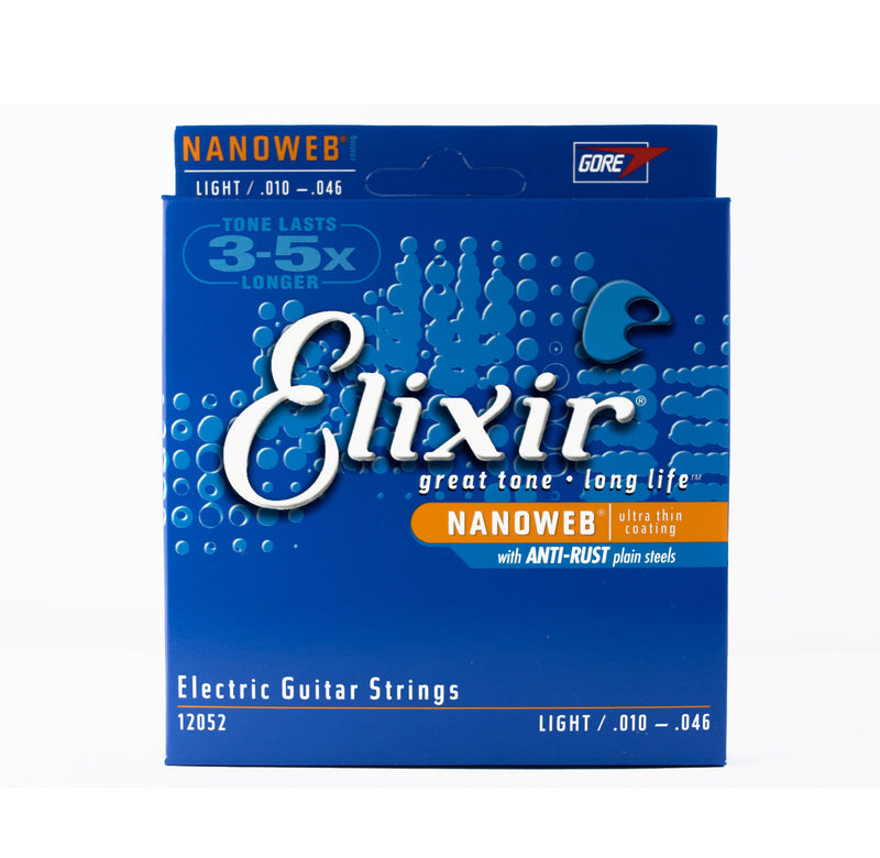 Elixir Electric Nickel Plated Strings - Nanoweb