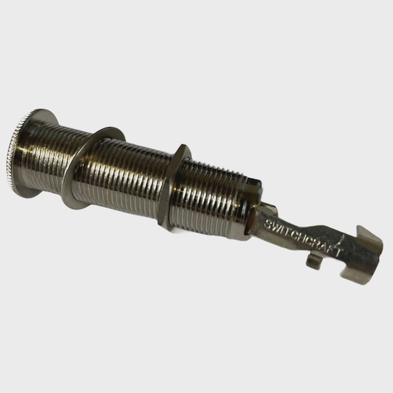 EP-0151-000 Switchcraft® 151 Mono Long Threaded Jack