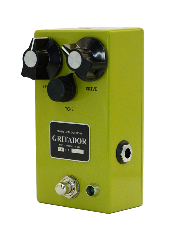 Browne Amplification Gritador Overdrive