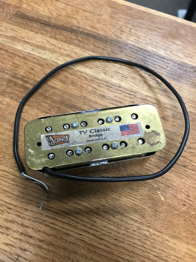 Used TV Jones Classic Bridge Pickup, Chrome