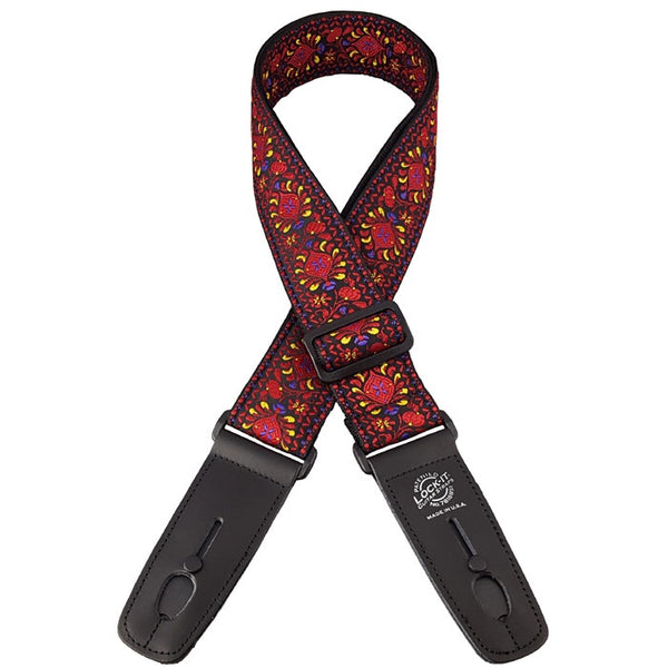 Lock-It Guitar Strap Moroccan Twist