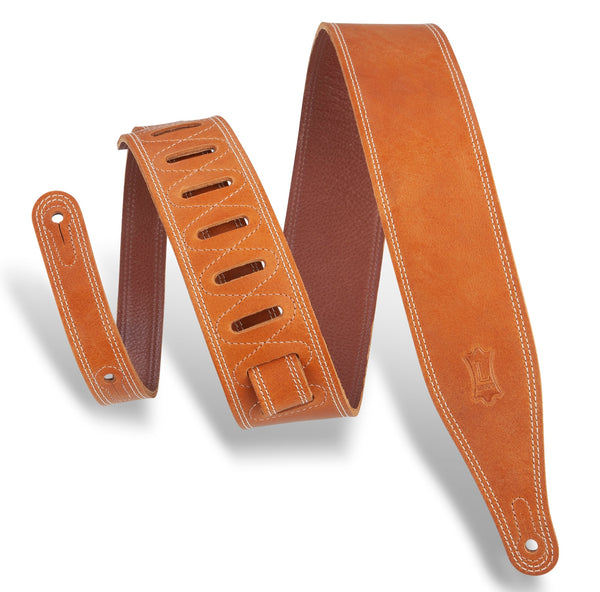 Levy's M17BDS-TAN Butter Double Stitch Guitar Strap