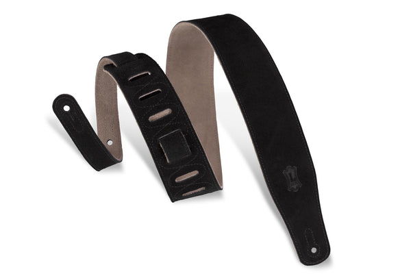 Levy's MS26-BLK Suede Guitar Strap