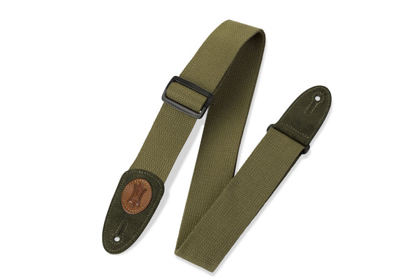 Levy's MSSC8-GRN Cotton Guitar Strap