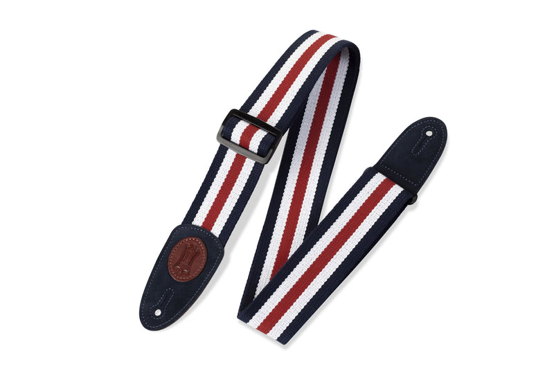 Levy's MSSC8-RWB Cotton Guitar Strap