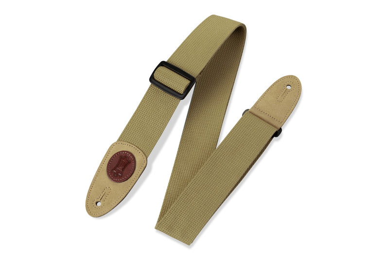 Levy's MSSC8-TAN Cotton Guitar Strap