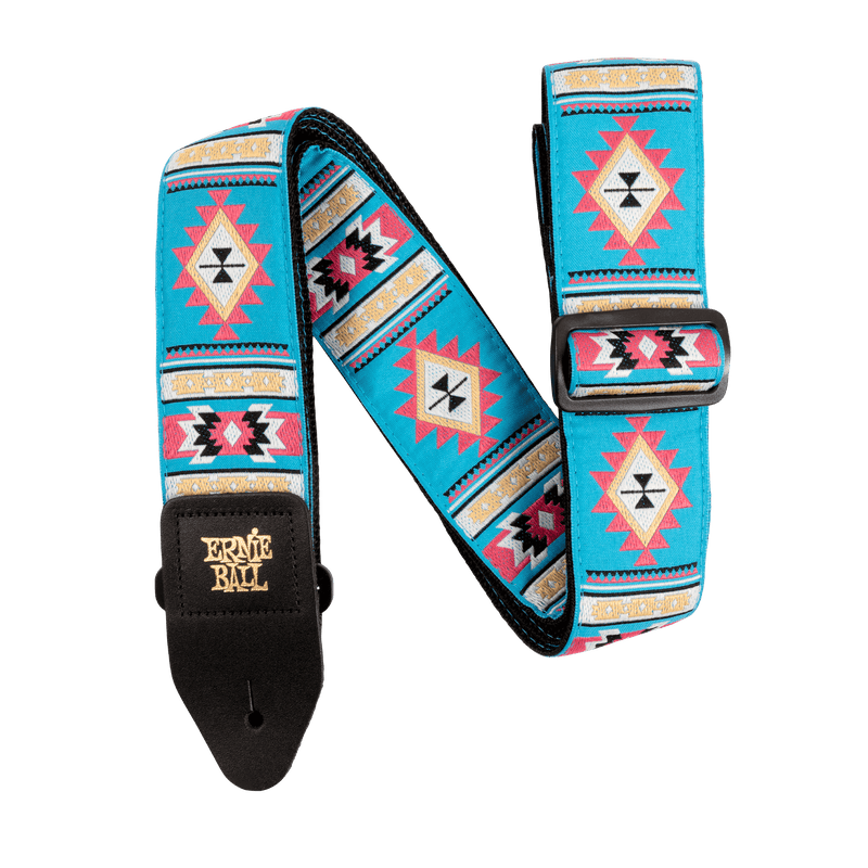 Ernie Ball Sedona Blue Jacquard Strap