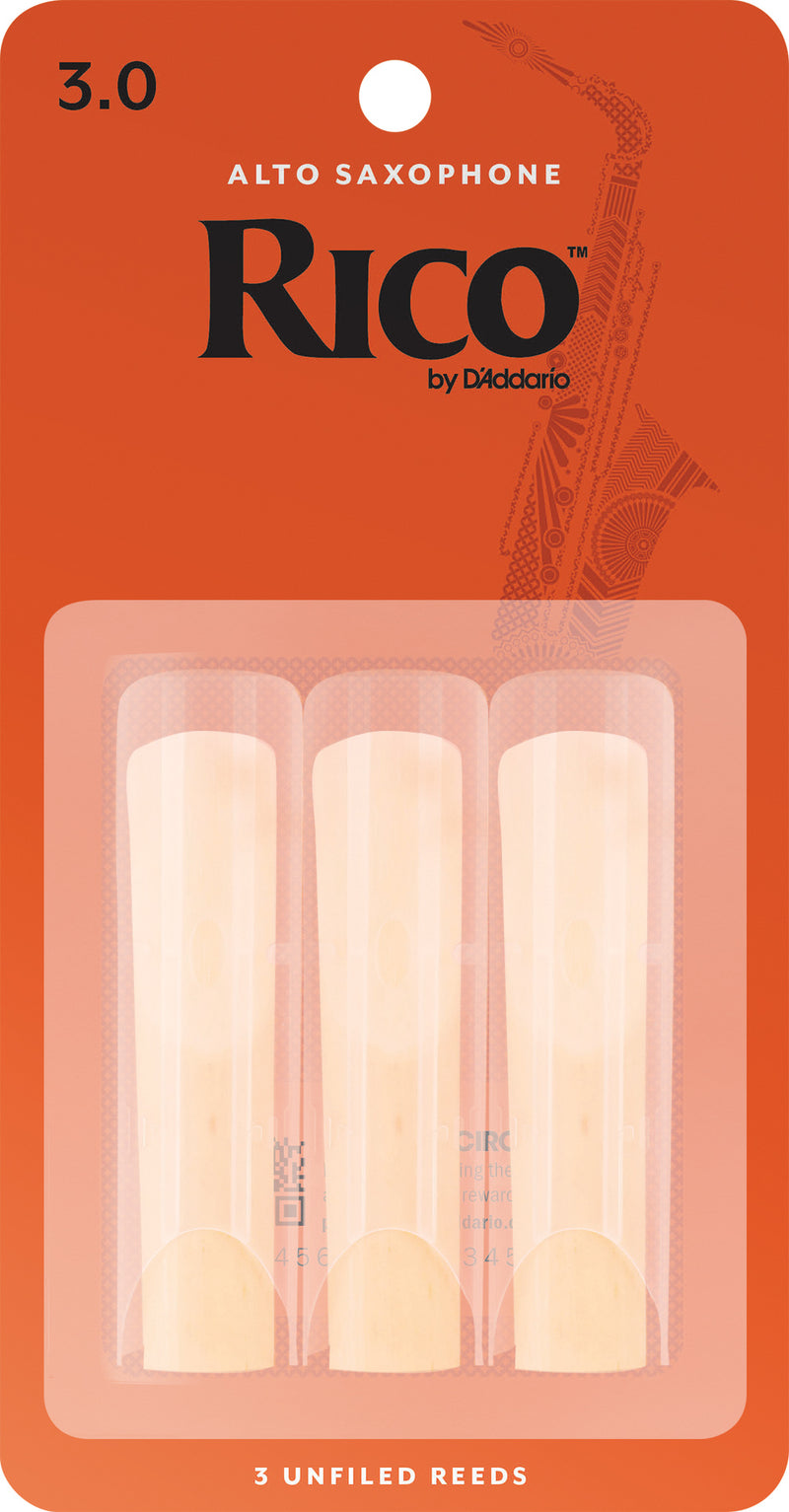 Rico Alto Sax Reeds 3-Pack