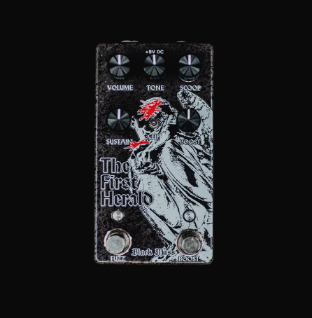 Black Mass Electronics The First Herald Charcoal Splatter