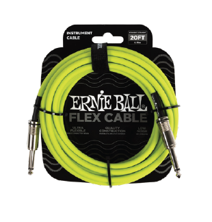 Ernie Ball Flex Cable 20ft Green