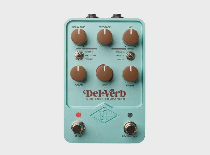 Universal Audio Del-Verb Ambience Companion Delay + Reverb Pedal