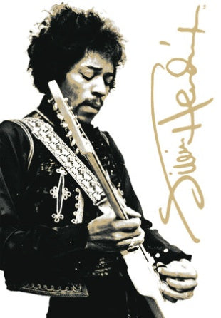 Jimi Hendrix Tin Sign